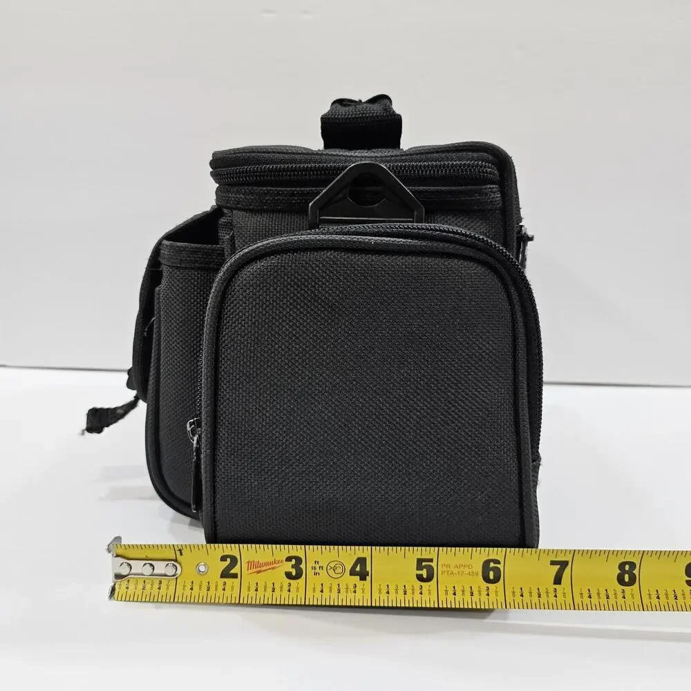 Rugged Ambico Camera Bag DSLR Case Black Padded Multi Pocket Travel Gear